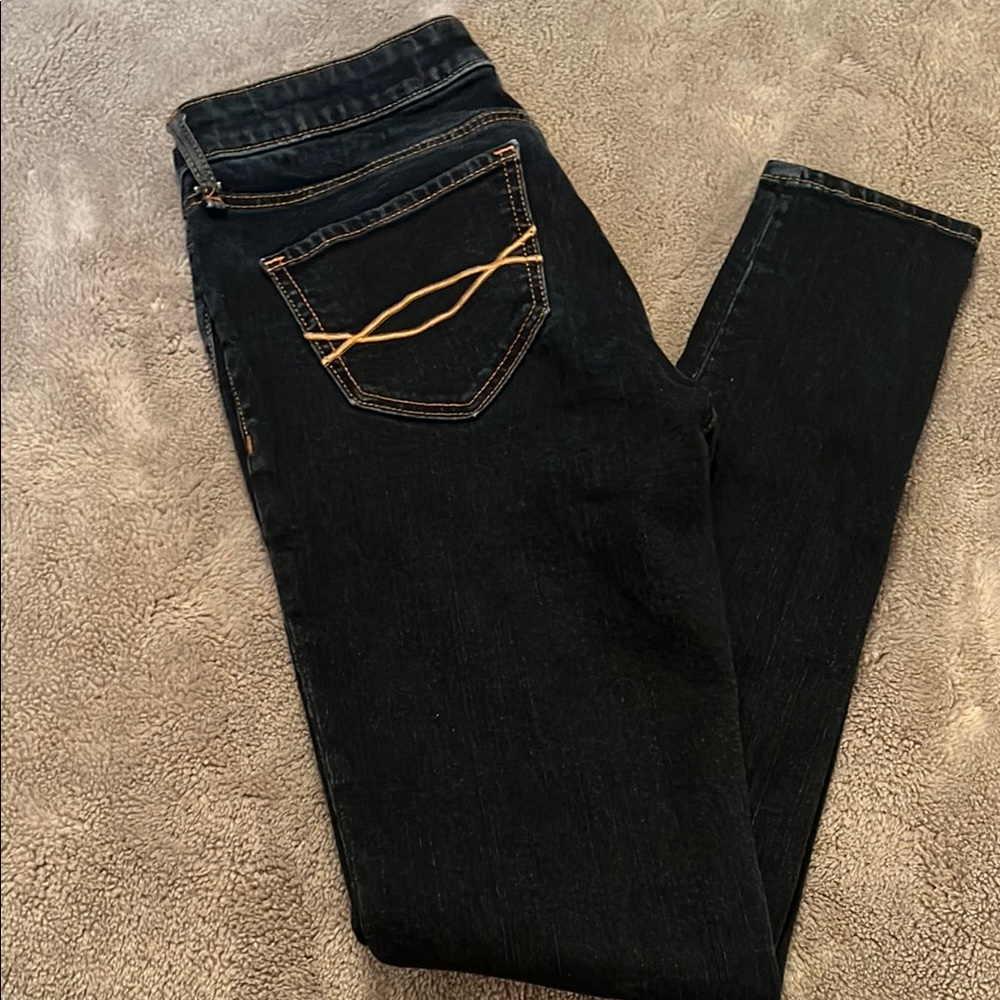Abercrombie & Fitch Black Skinny Jeans